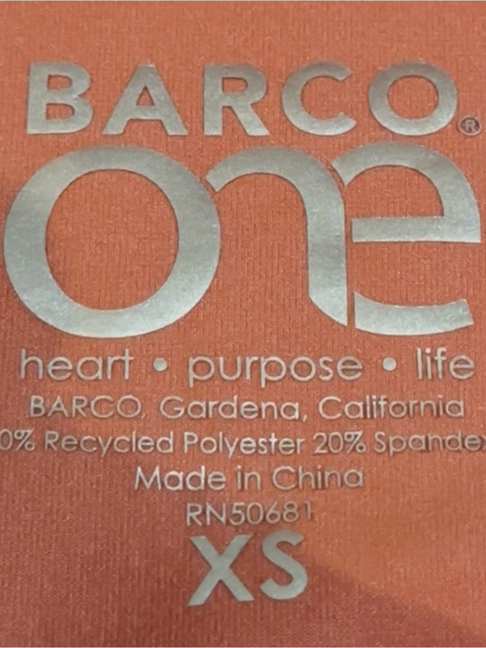 BARCO One Performance Knit Engage Classic Fit Scrub Top For Women, Size XS - Picture 3 of 5